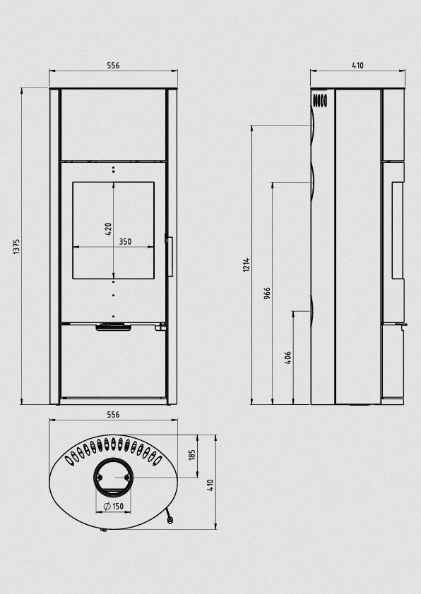 Ember Kamin E-11
