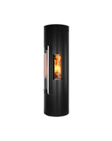 Ember Kaminofen E-15XL VG drei Glasscheiben Vollglastür